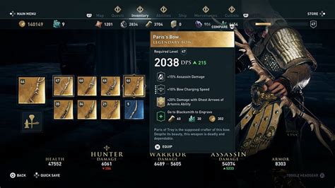 ac odyssey legendary weapons guide.